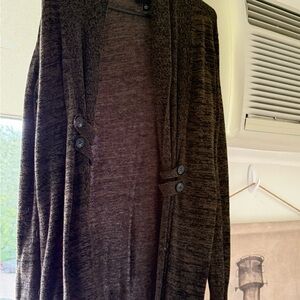 AB Studio Women's Brown Cardigan